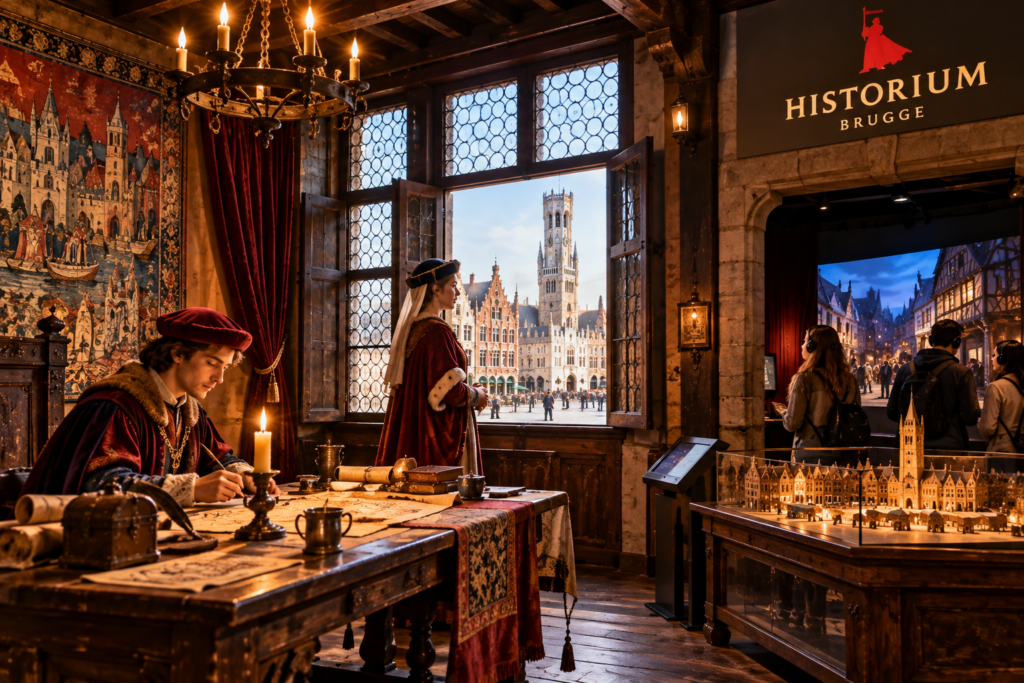 Top 10 Tourist Attractions in Bruges You Must Not Miss (2026 Guide with Prices & Tips) 13 Medieval room at Historium Bruges