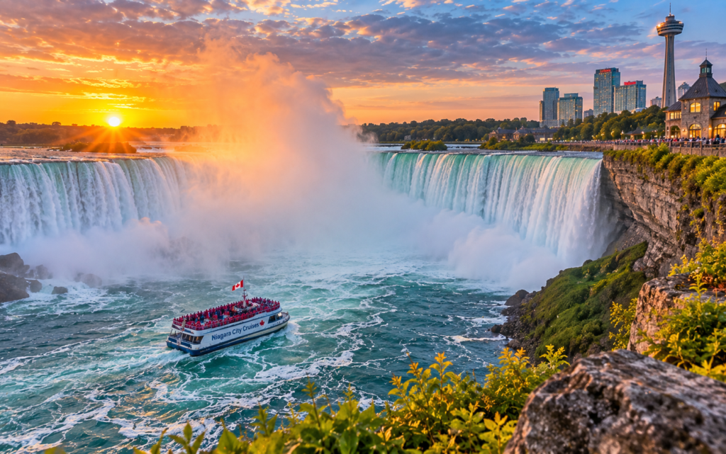 10 Best Tourist Attractions in Canada to Visit in 2026 1 Niagara Falls Sunrise Panorama