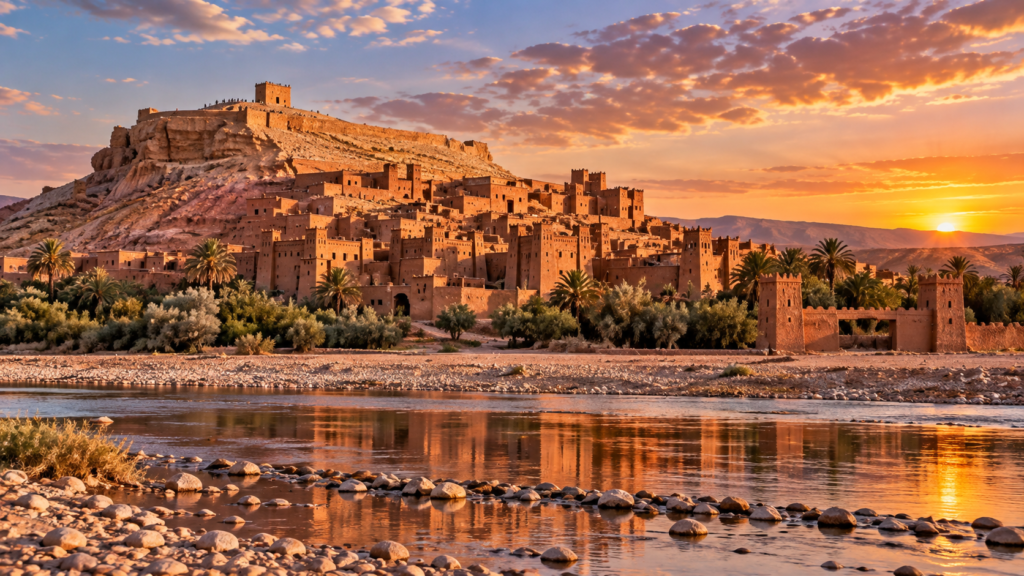 10 Popular Tourist Attractions in Morocco You Can't Miss (2026 Guide) 6 Sunset Kasbah Reflections by the River