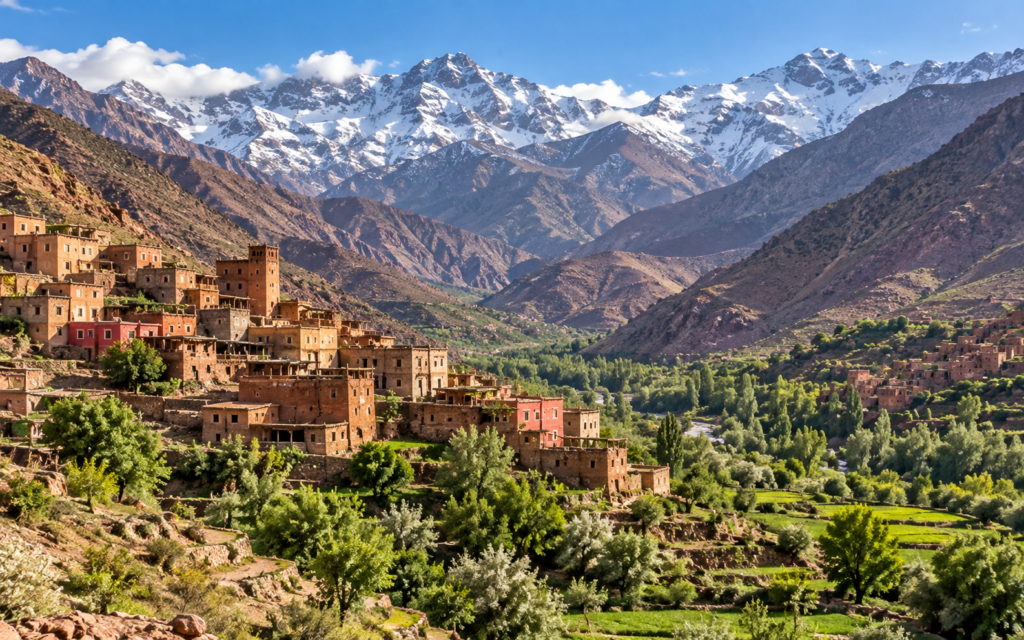 10 Popular Tourist Attractions in Morocco You Can't Miss (2026 Guide) 10 Terraced Mountain Village Panorama
