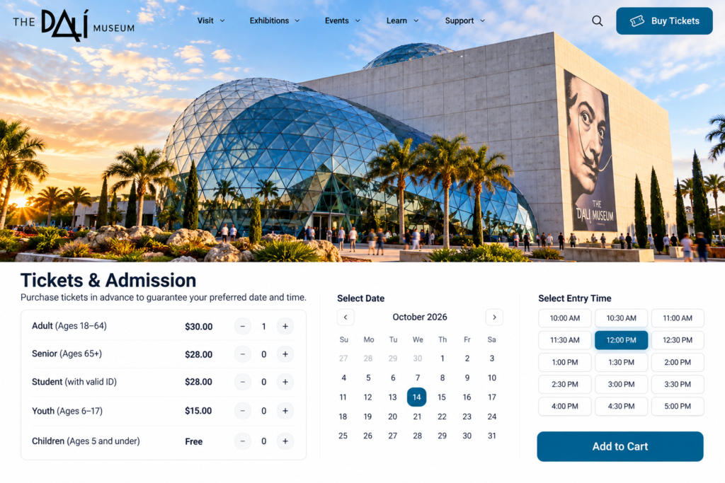 The Dali Museum exterior